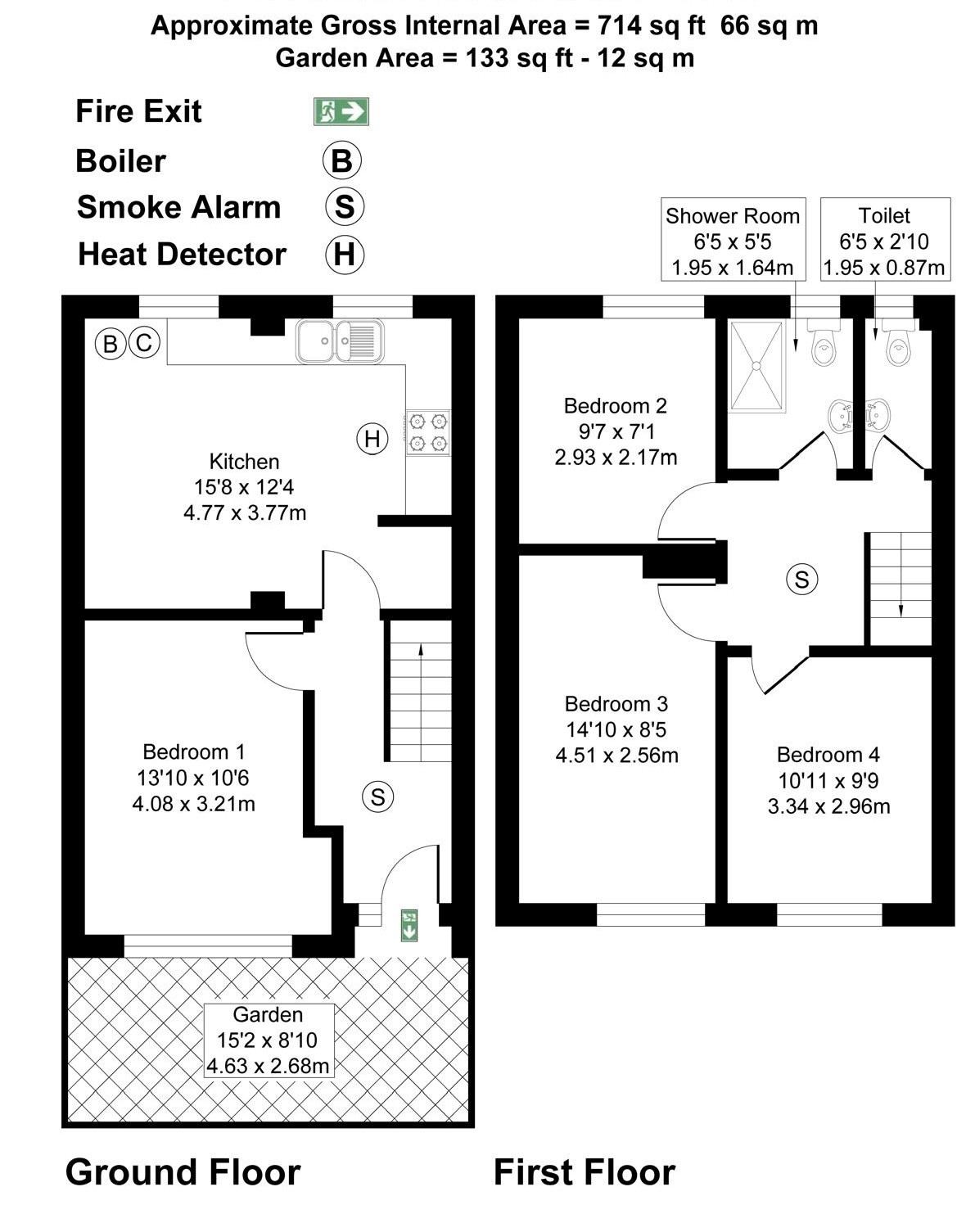 148, Dowdeswell Close, London floorplan