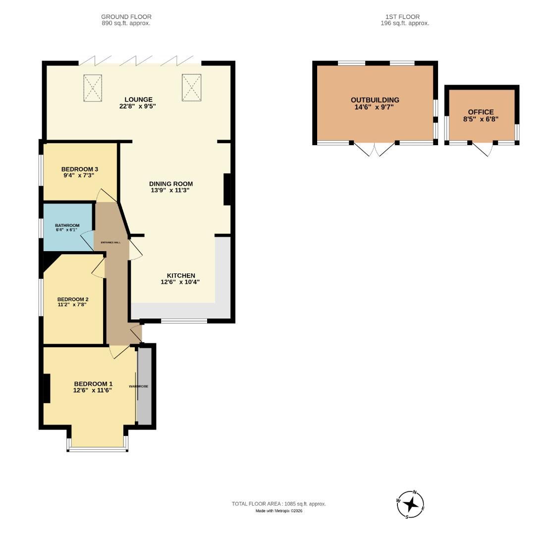 23, Vardon Drive, Leigh-On-Sea floorplan