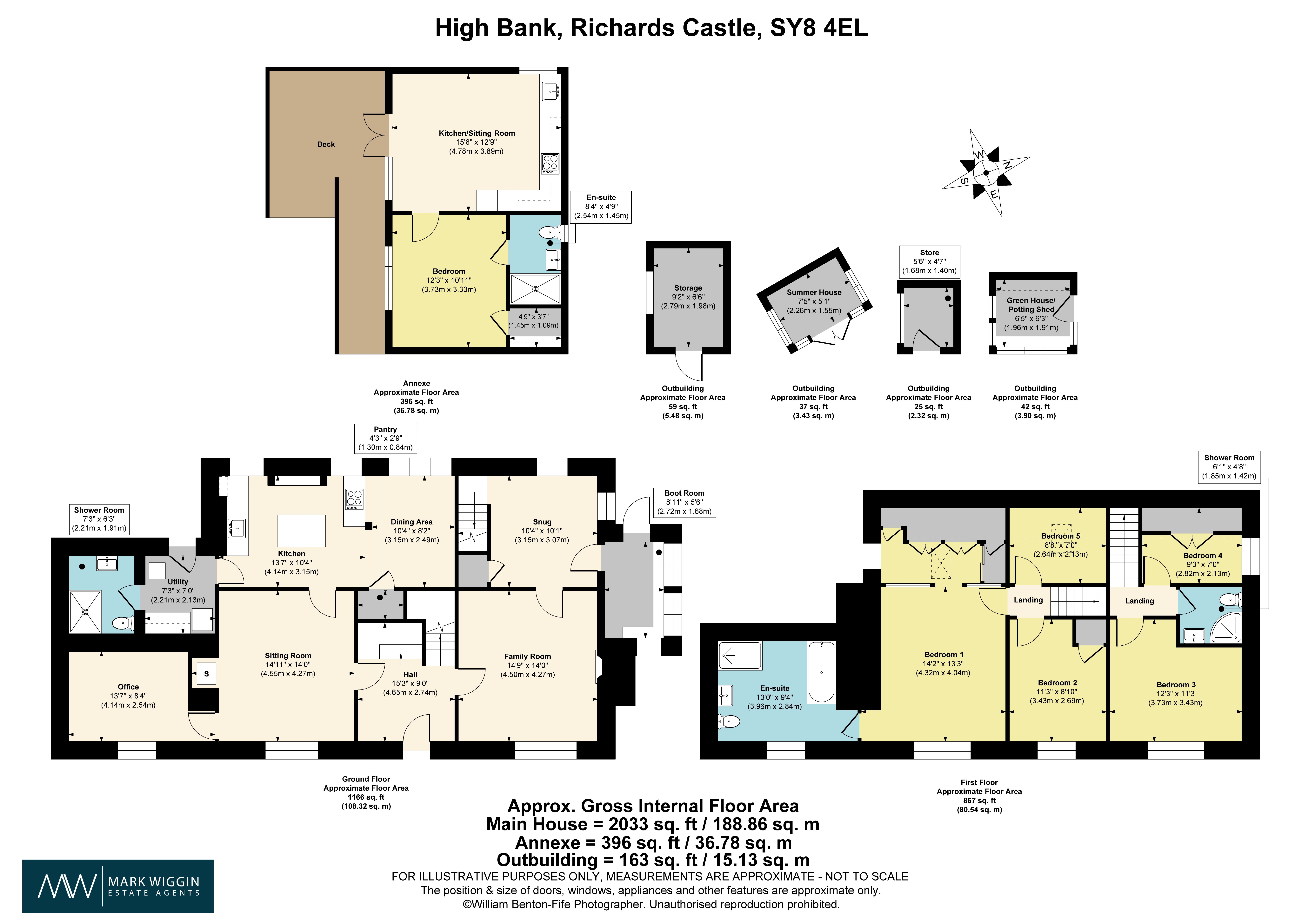 High Bank,, Richards Castle, Herefordshire floorplan