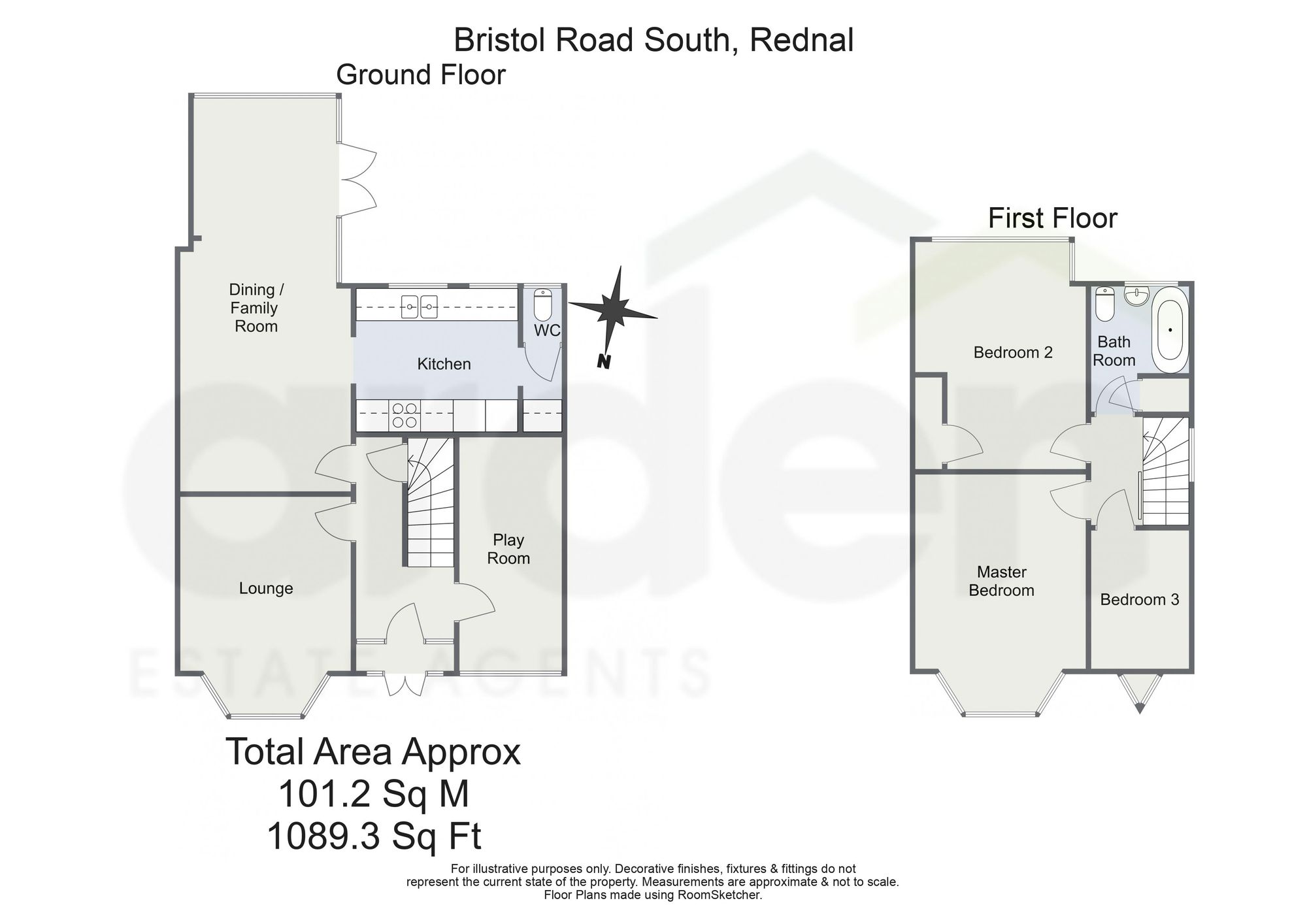 1864 Bristol Road South, Birmingham floorplan