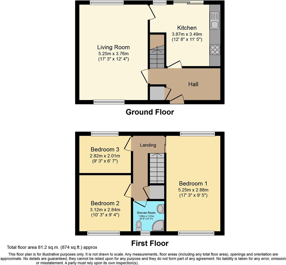 158, Knights Croft, New Ash Green floorplan