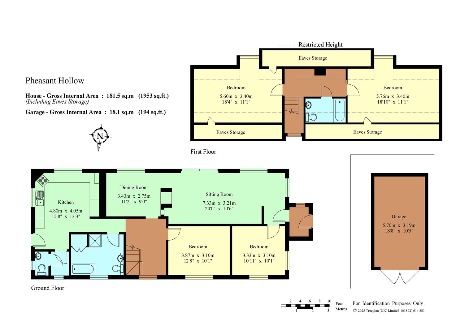 Pheasant Hollow, Hollow Trees Drive, Tonbridge floorplan