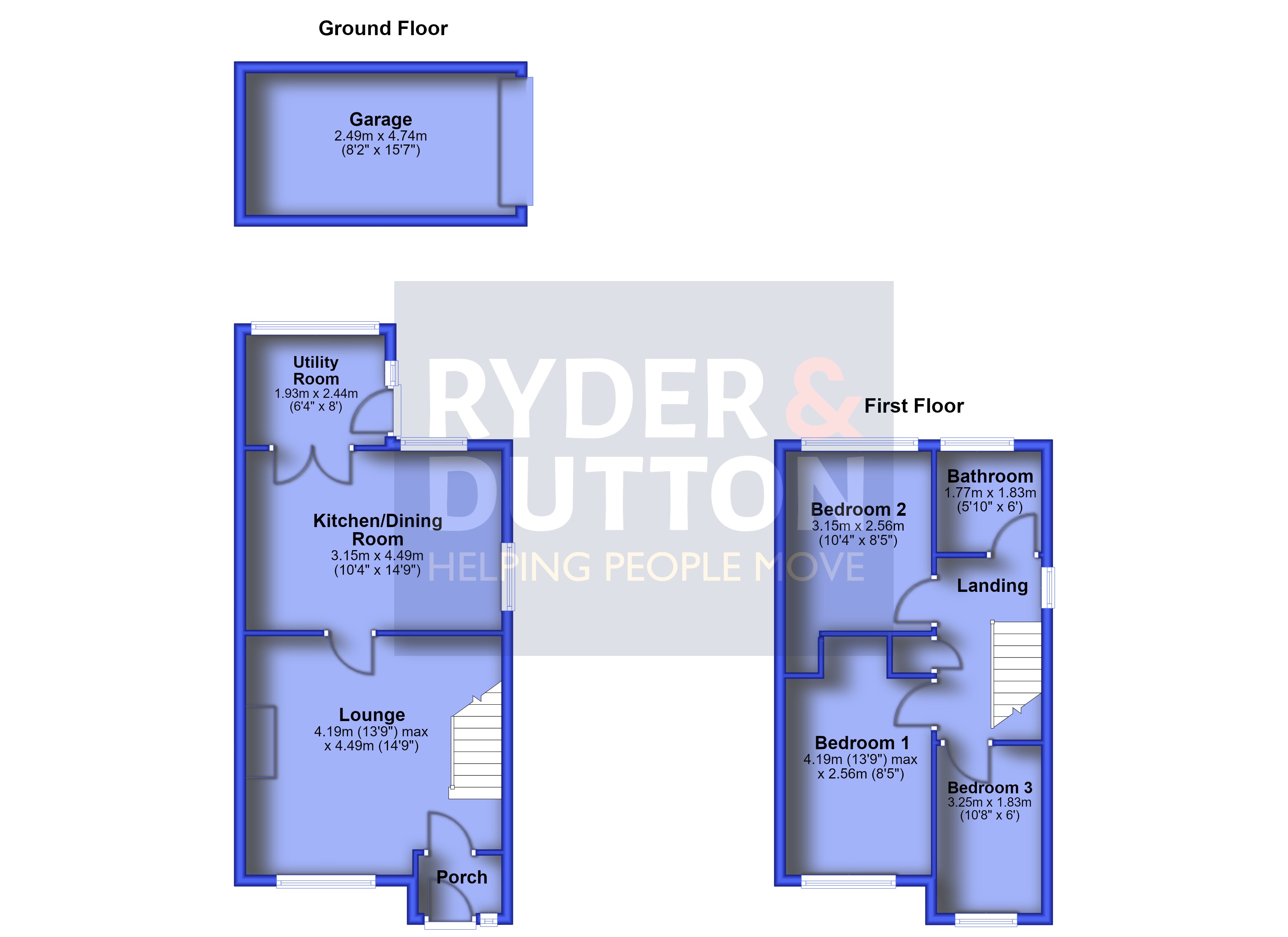 Sycamore Rise, West Yorkshire floorplan