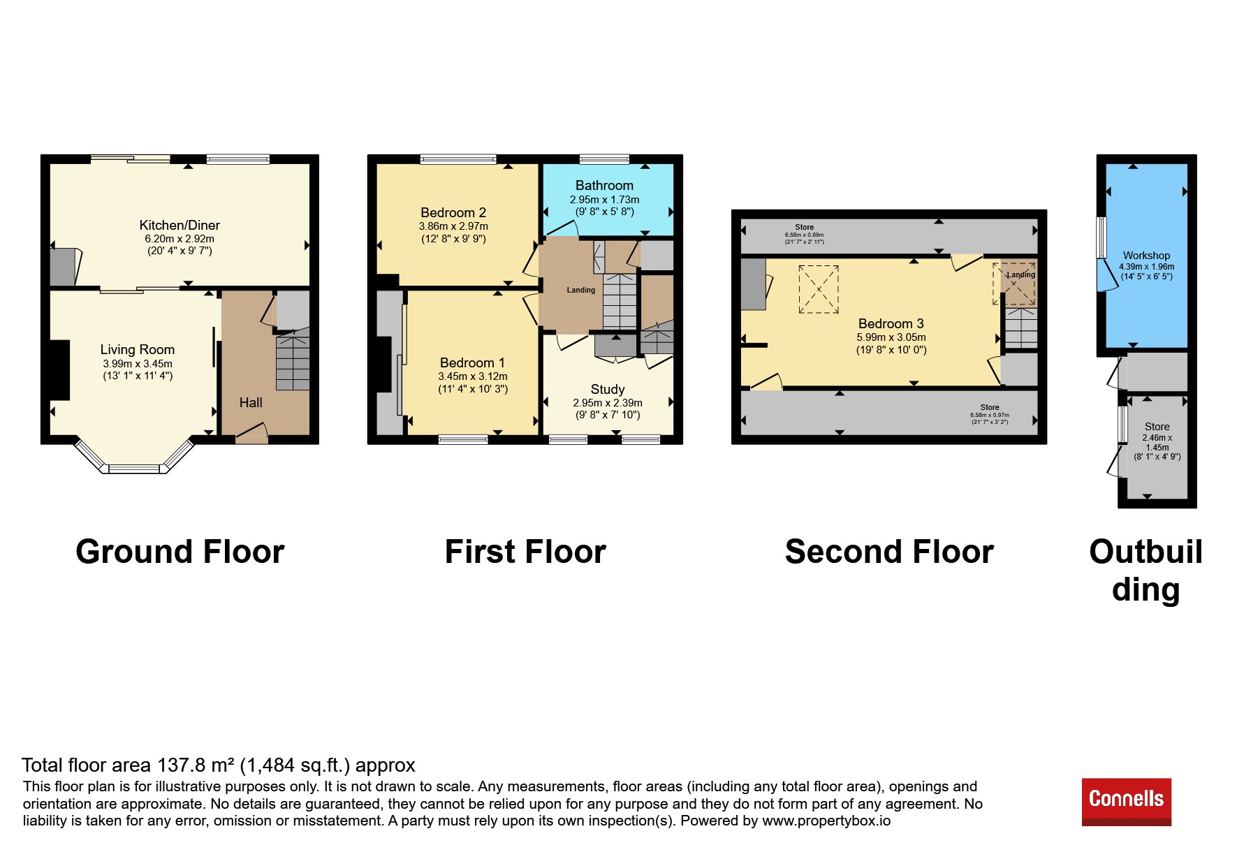 2, Browning Close, Exeter floorplan
