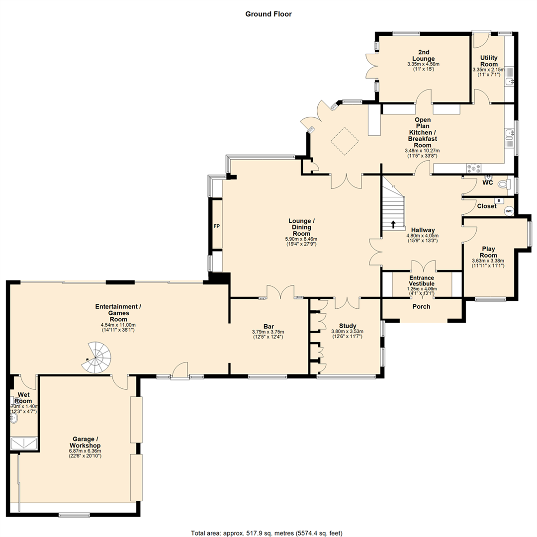 Laurel House, 26, Sunny Bank Road, Rossendale floorplan