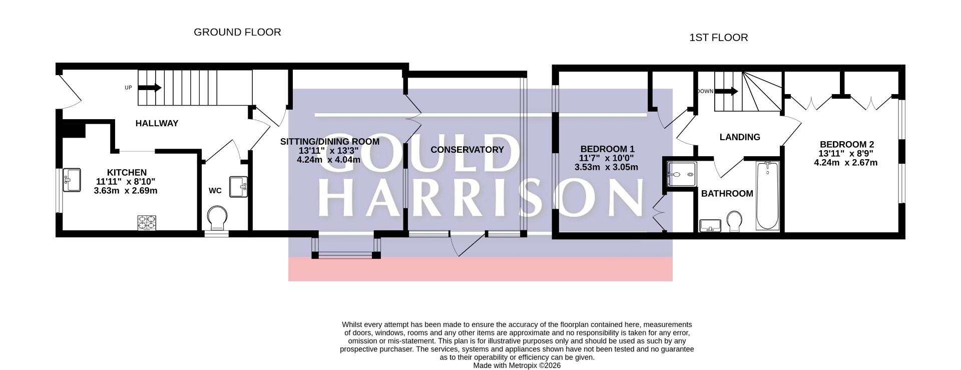 38, Campion Close, Ashford floorplan