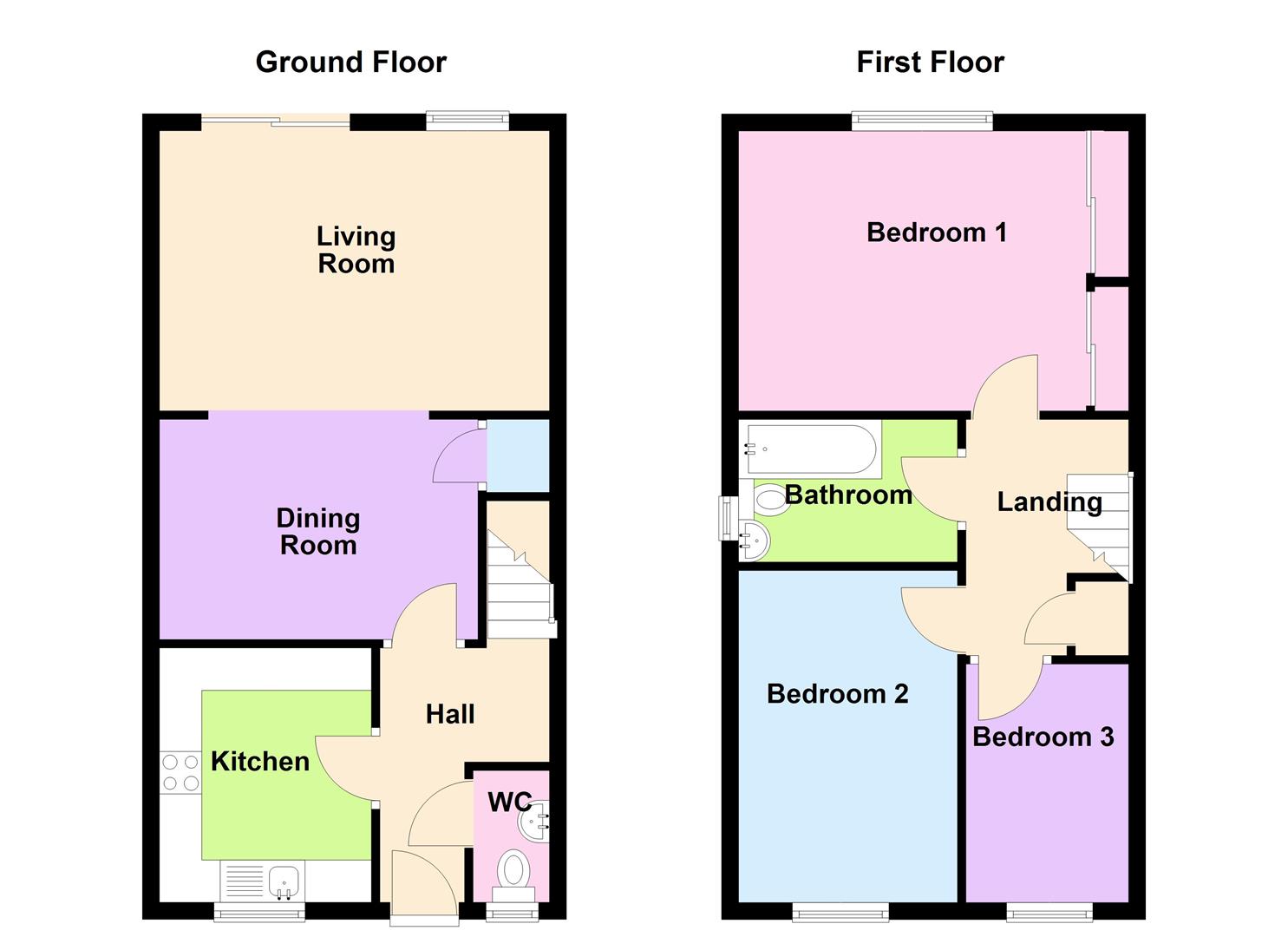 5, Cornflower Close, Weymouth floorplan