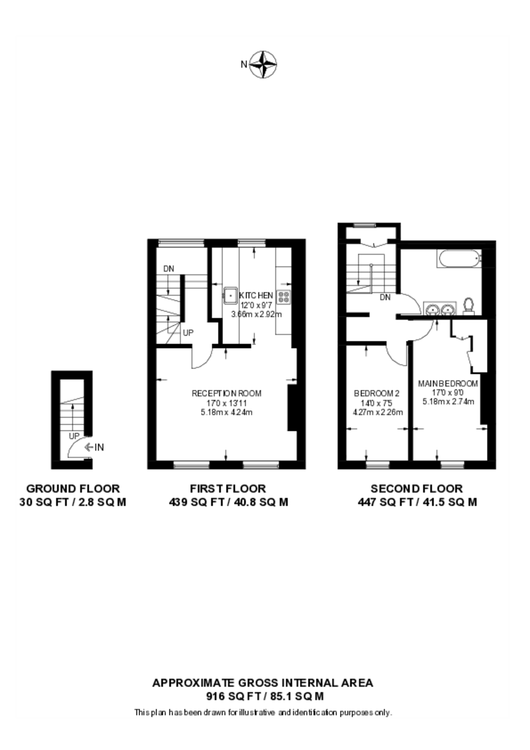Mornington Terrace, Camden floorplan