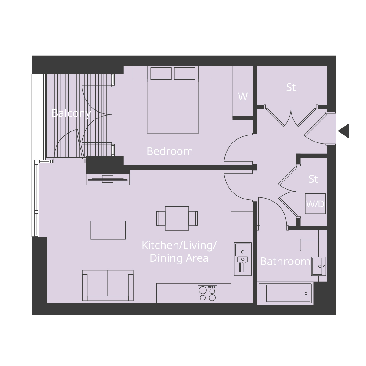 Unit 213 Bendon Valley, Garratt Lane, London, SW18 floorplan