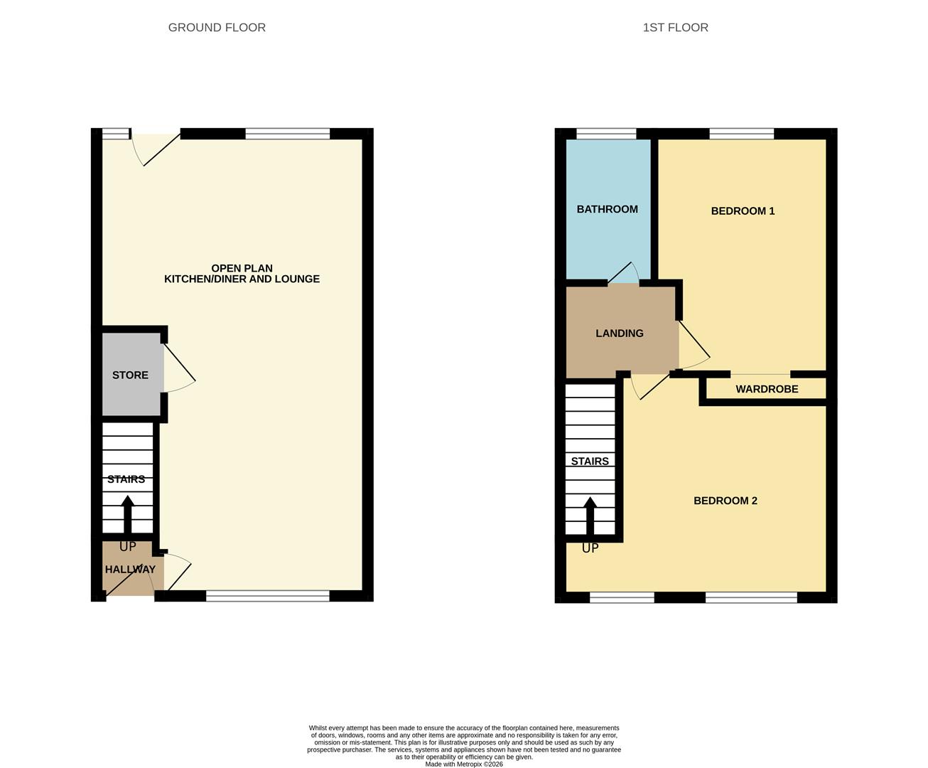 79, Prime Street, Stoke-On-Trent floorplan