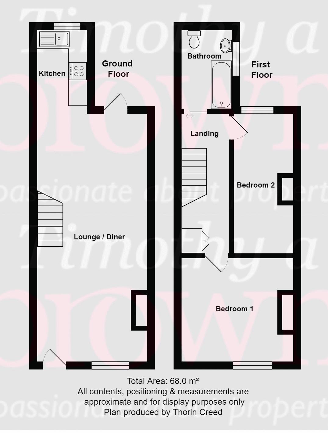 2 Bedrooms Terraced house to rent in Nelson Street, Congleton CW12