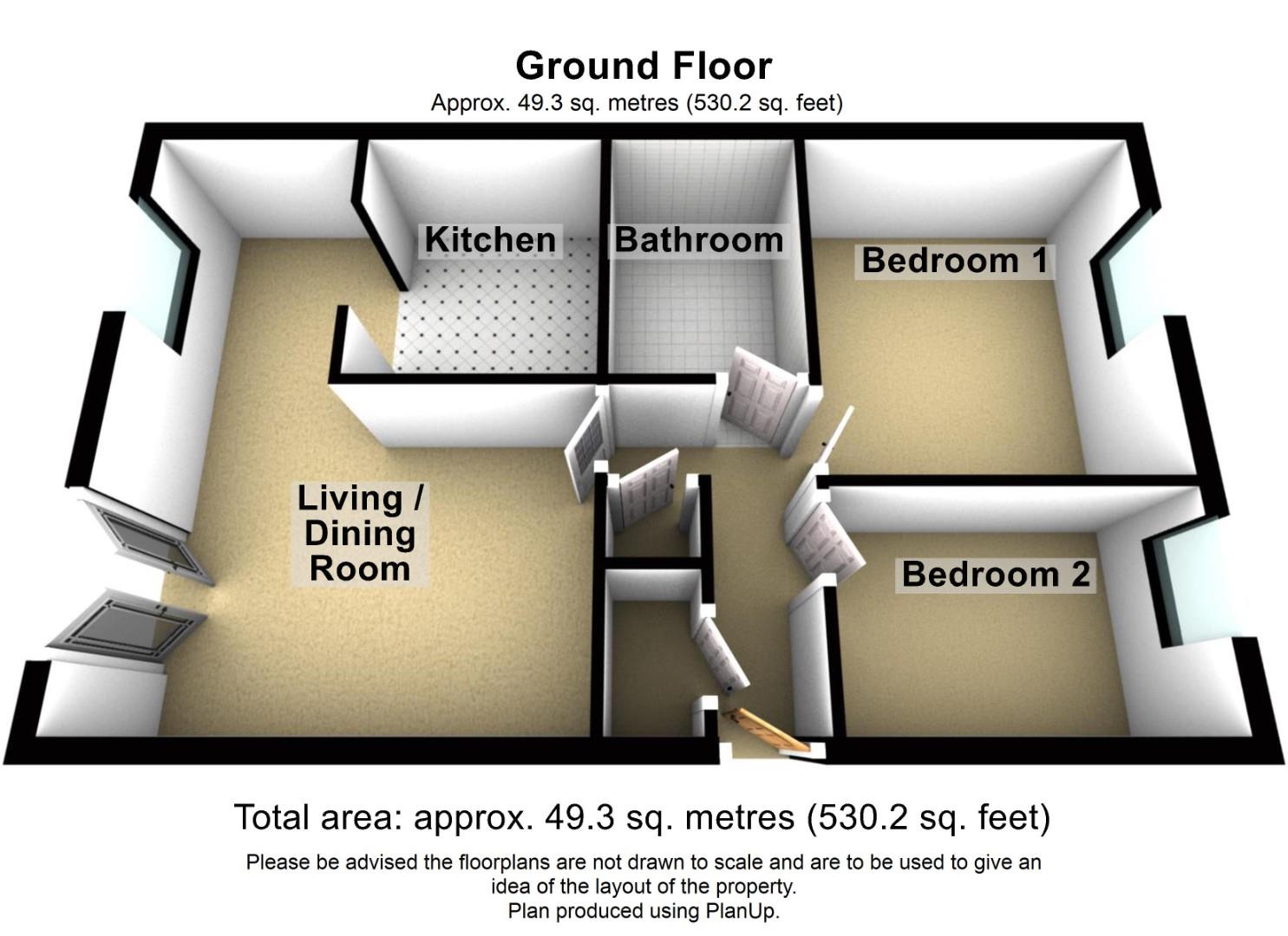 Birkdale, Whitley Bay NE25, 2 bedroom flat for sale 61989634
