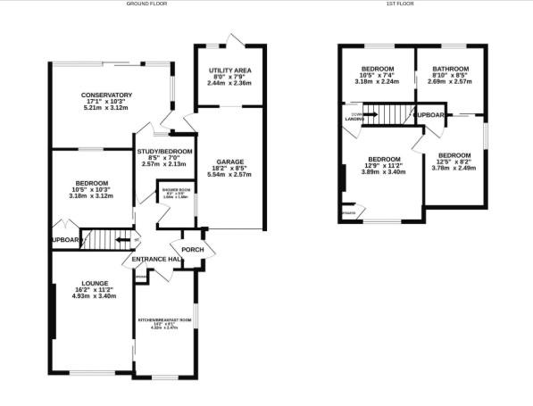 21, Garsdale Road, Weston-super-Mare floorplan