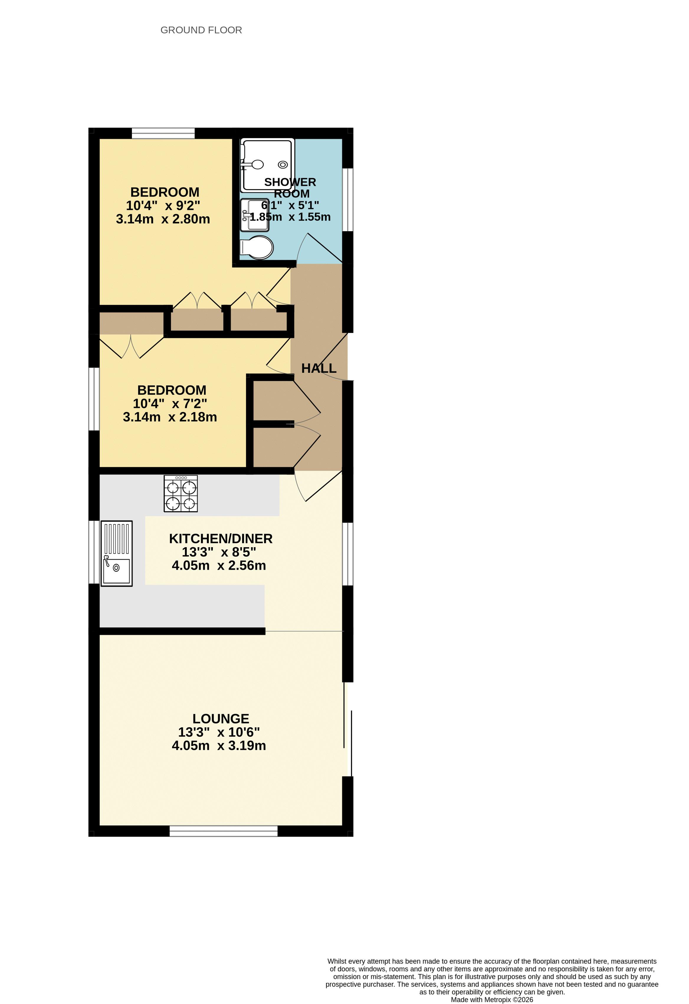 Ashfield Park, Scunthorpe floorplan