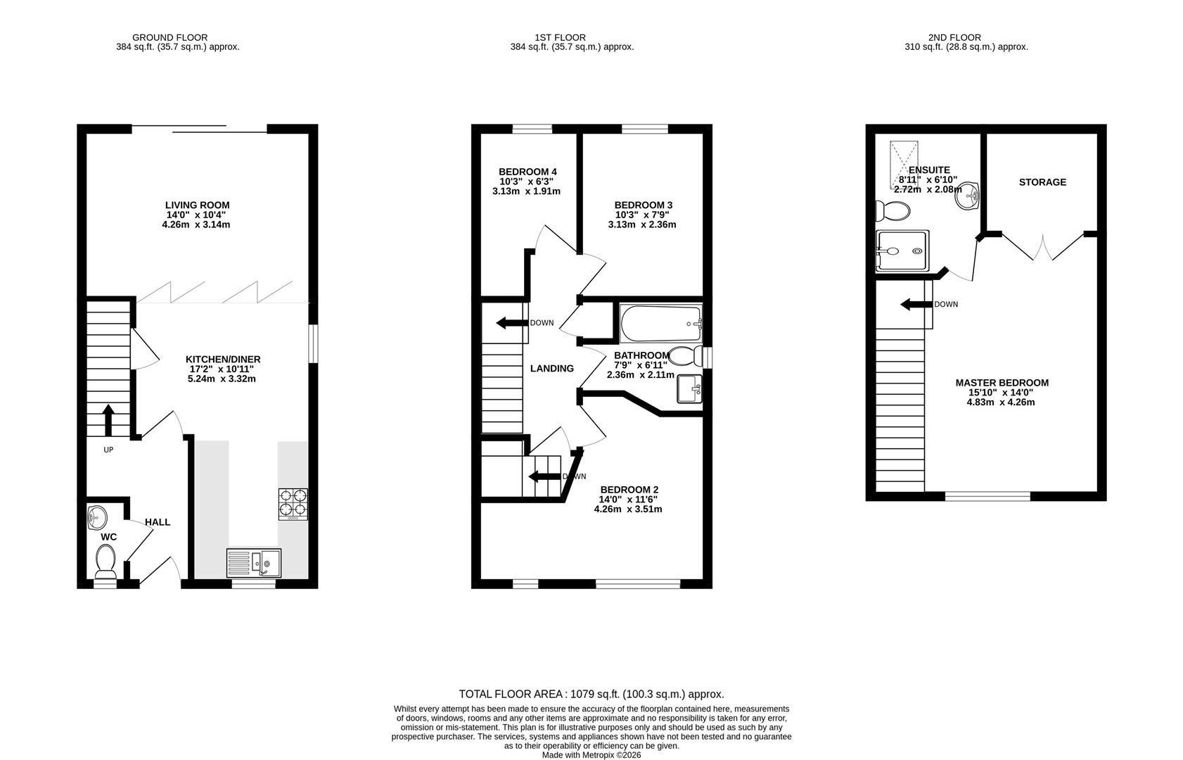 24, New Dawn Place, Swindon floorplan