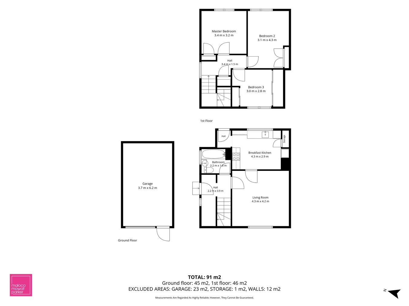 109, Jennie Rennies Road, Dunfermline floorplan