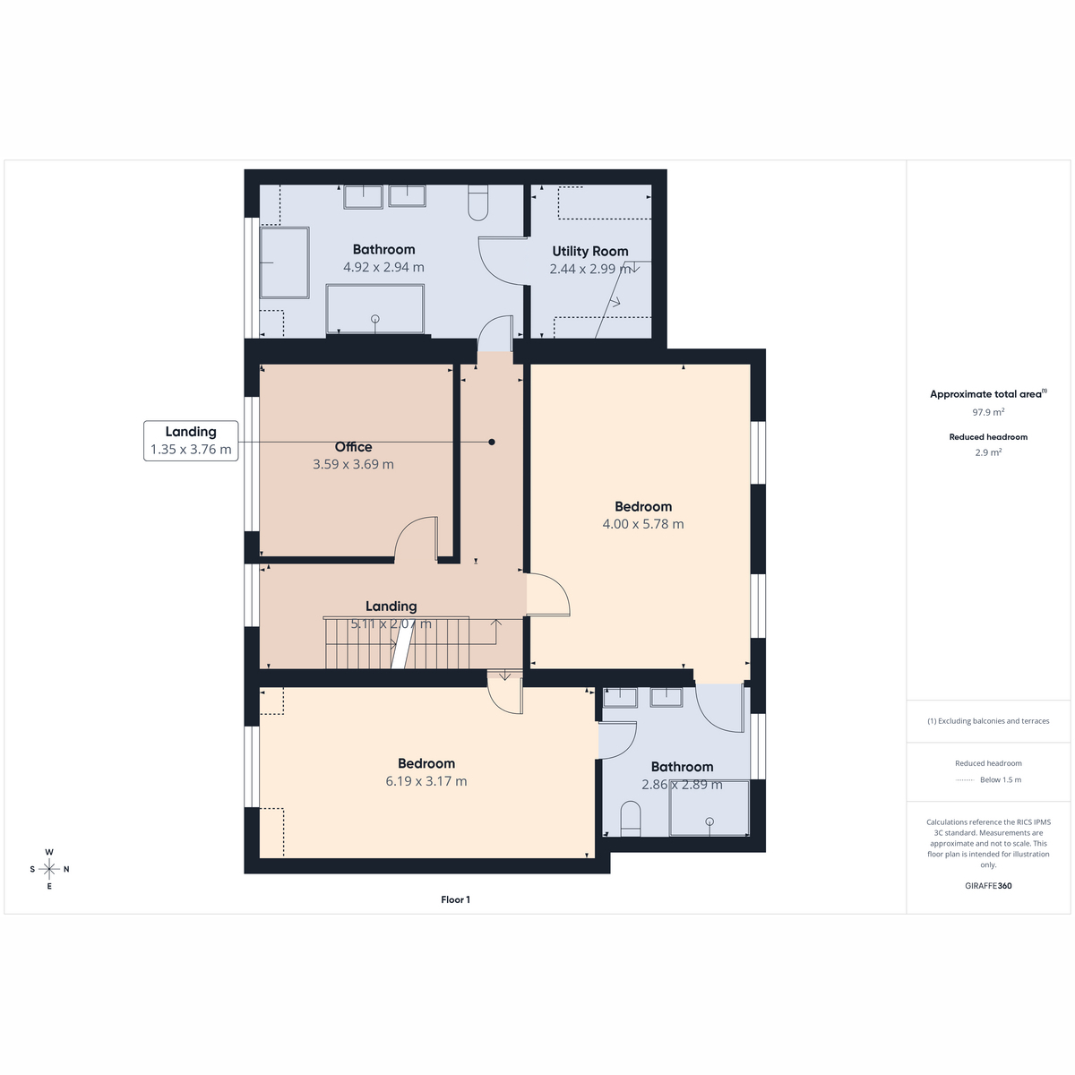 64, Shefford Road, Shefford floorplan