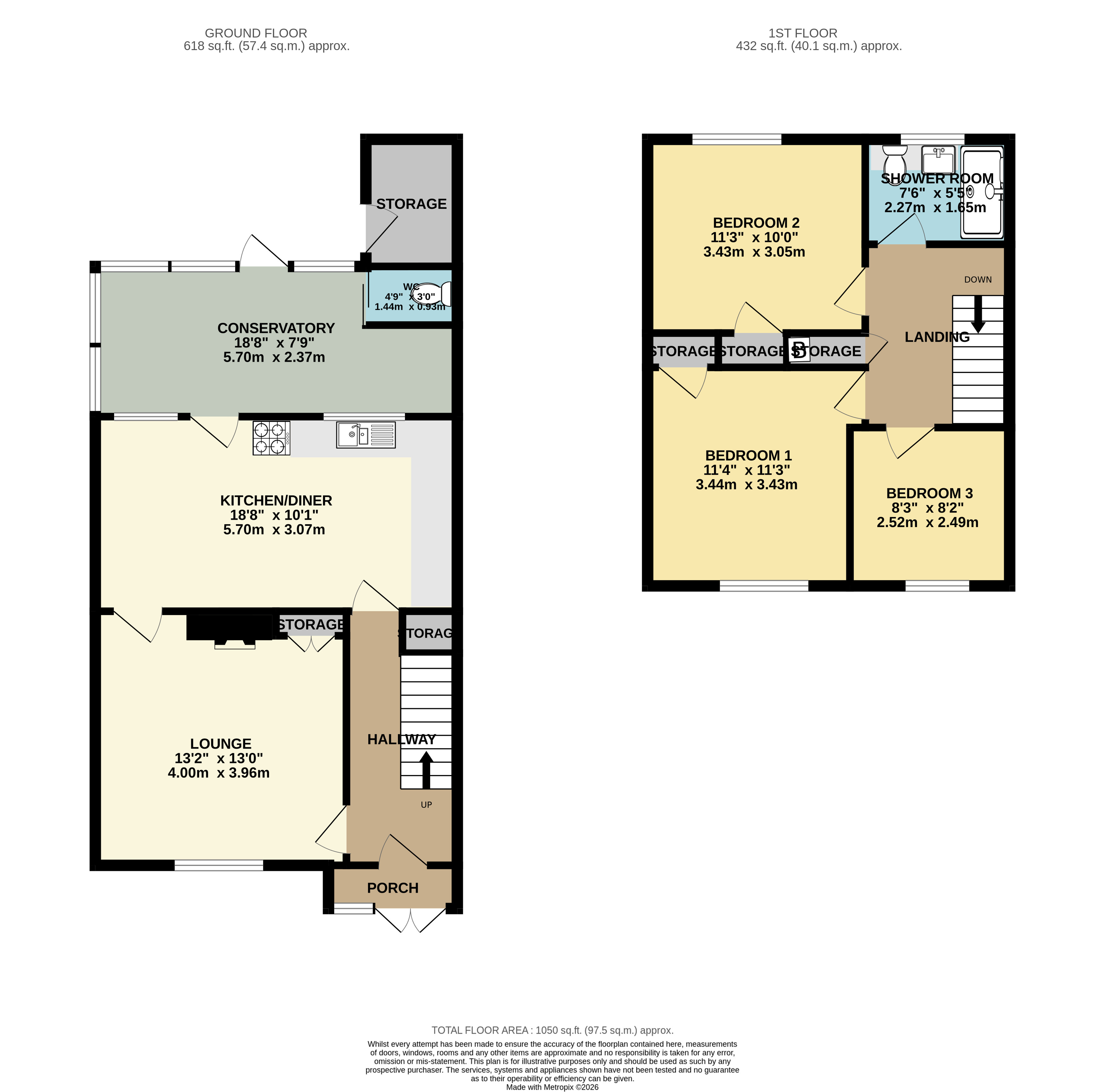 41, Abbeycourt Road, Leicester floorplan