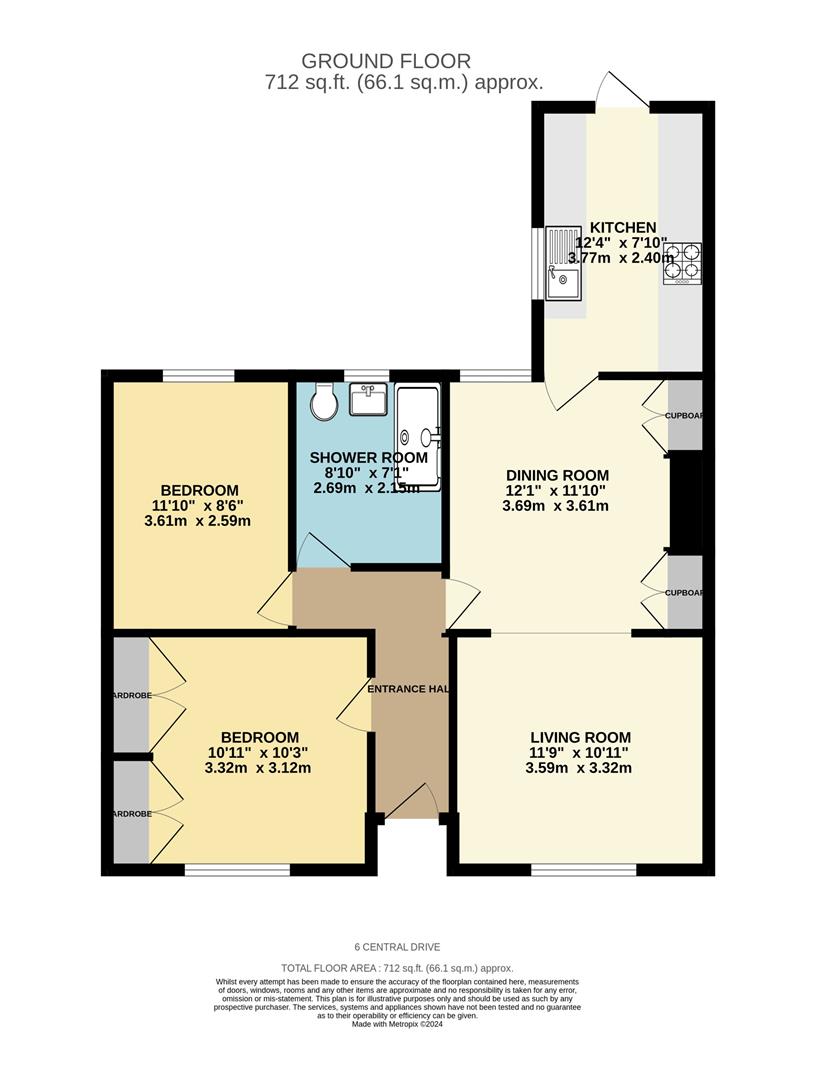 Centre Drive, Newmarket CB8, 2 bedroom detached bungalow for sale