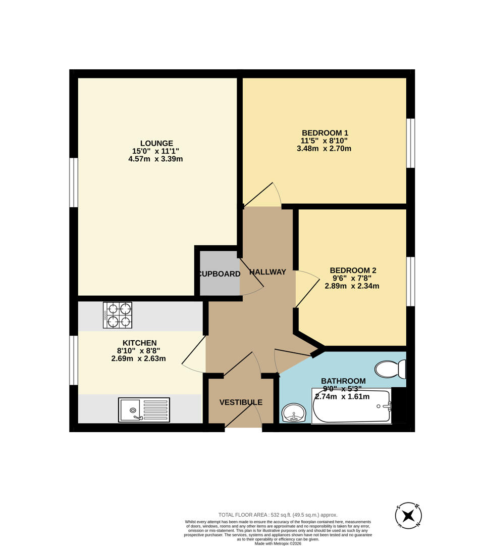 259A, Beacon Park Road, Plymouth floorplan