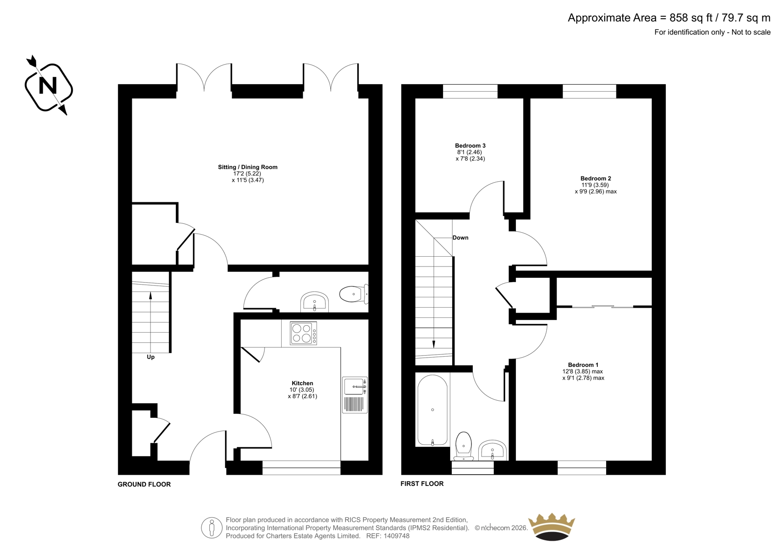 4, Ellisons Crescent, Hampshire floorplan