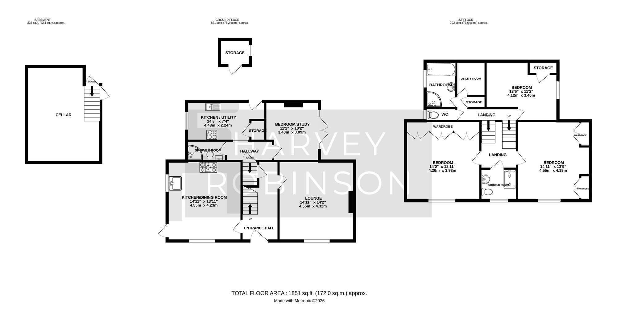 59 London Road, Biggleswade floorplan