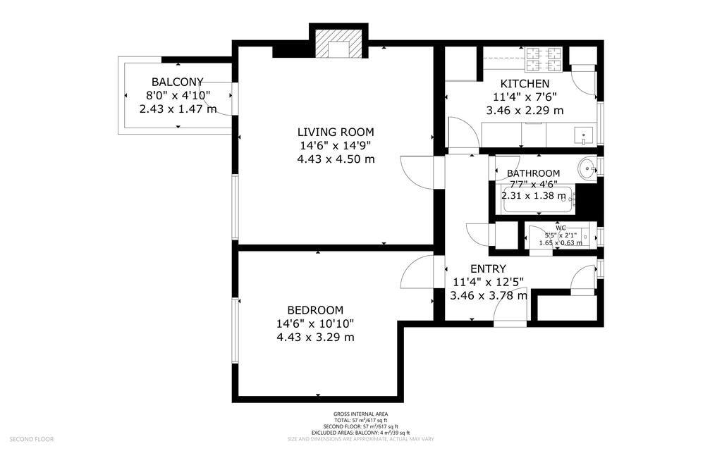 Aberdeen Place, London floorplan