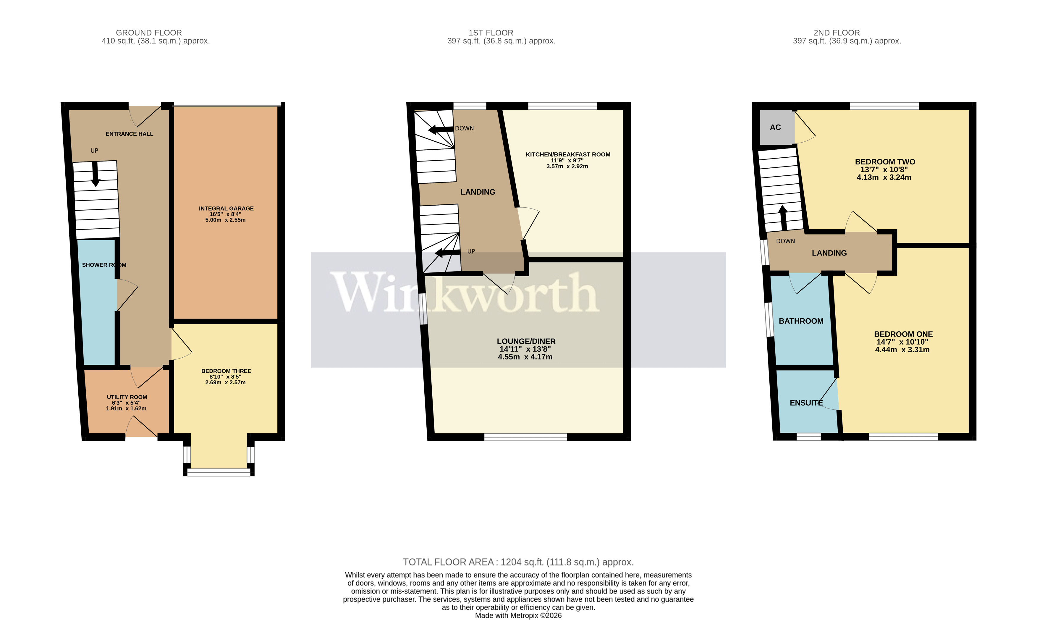 12, Dainty Grove, Northampton floorplan