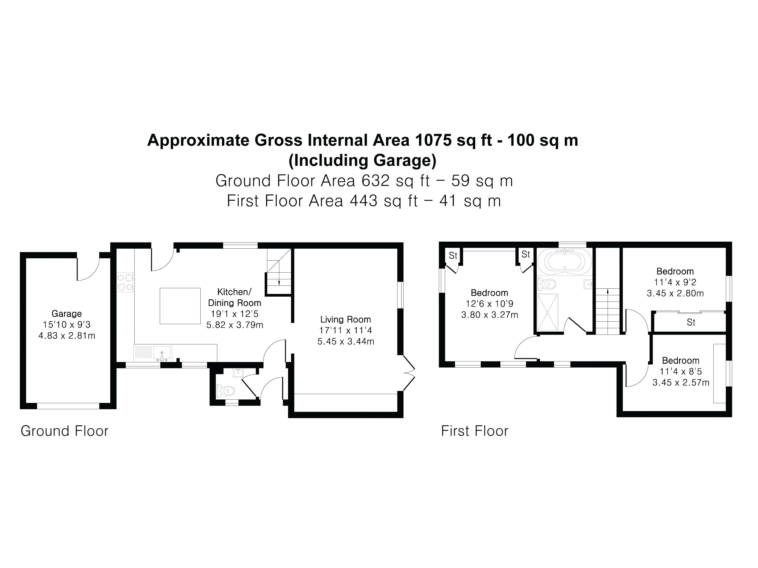 75A,, Van Diemans Lane, Oxfordshire floorplan