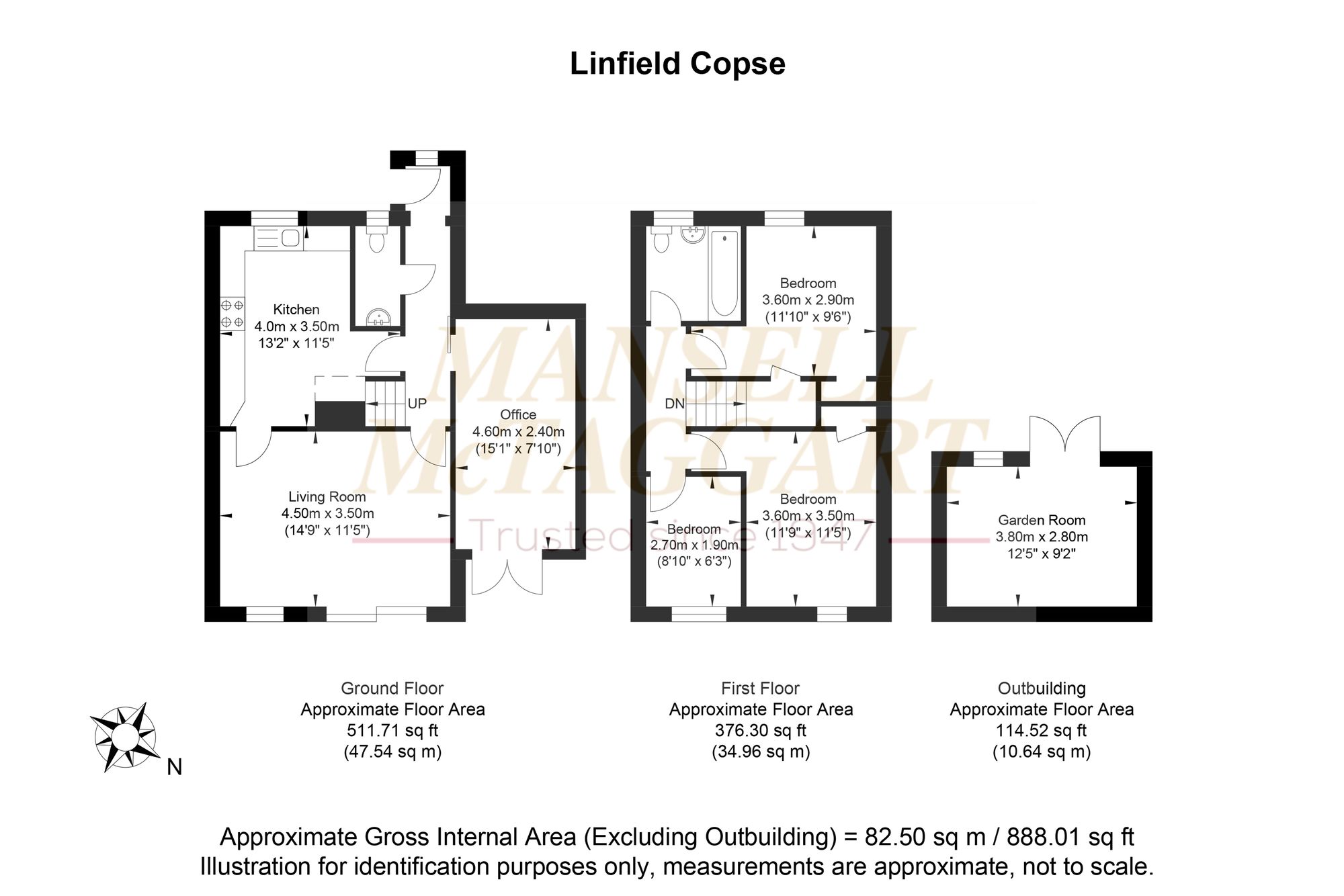 19 Linfield Copse, Pulborough floorplan