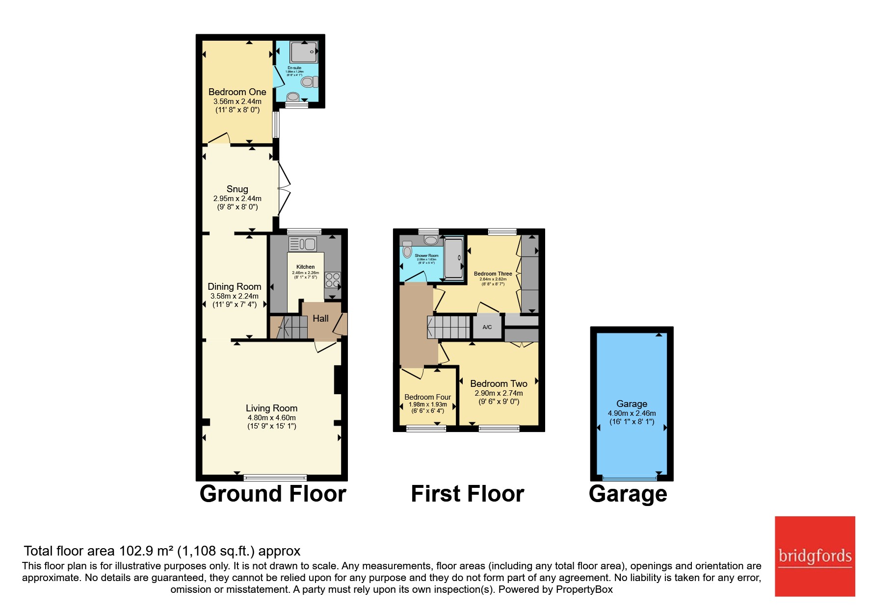 44, Coppice Hill, Durham floorplan