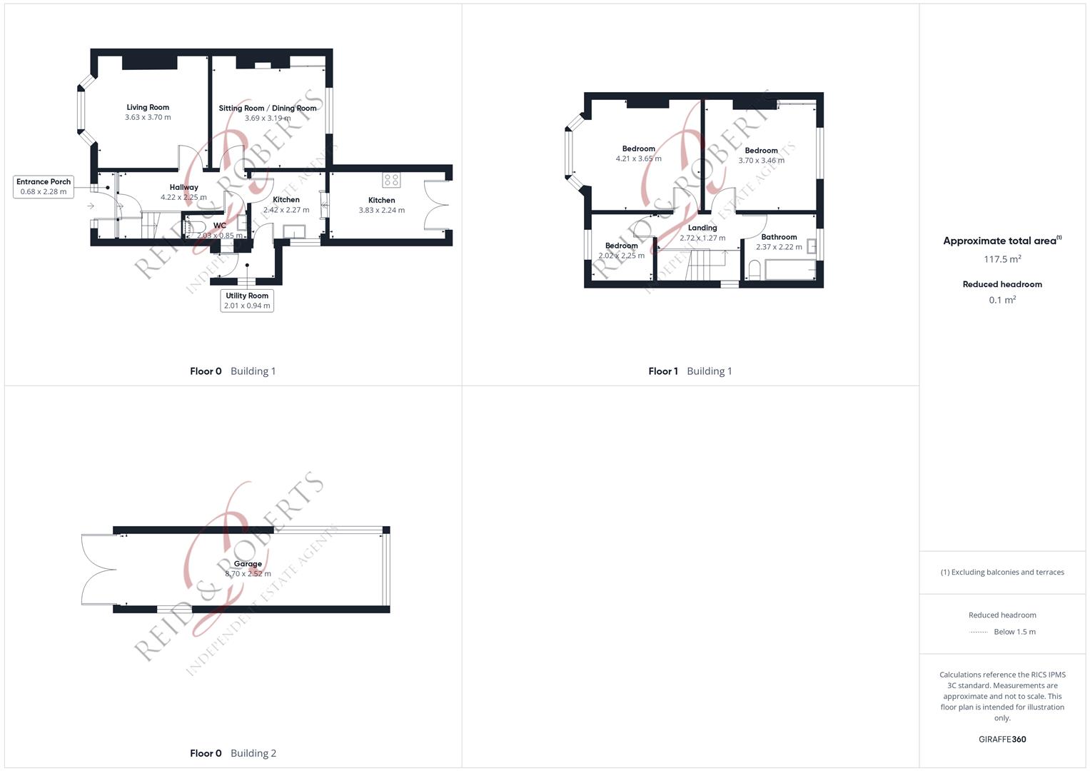 Esmor, Llinegr Hill, Holywell floorplan