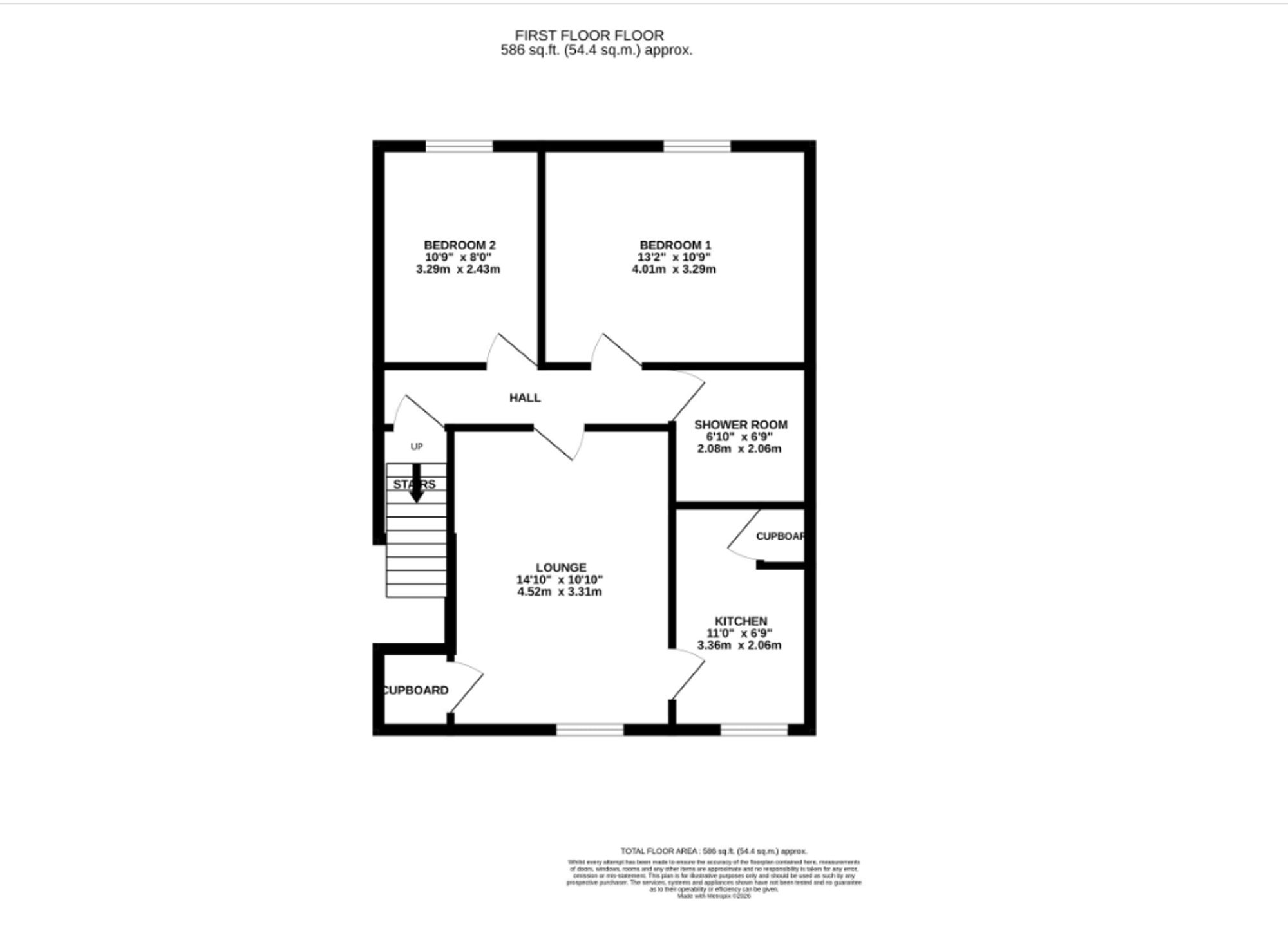 Flat 11, Chatburn Court Warrington Road, Warrington floorplan