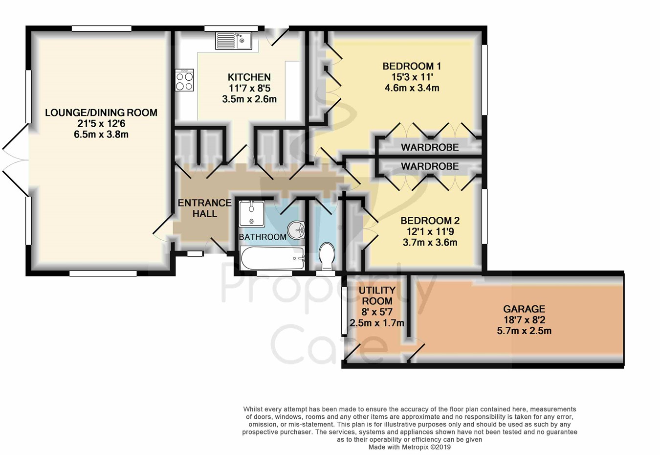 2 Bedrooms Detached bungalow for sale in Beech Close, Bexhill-On-Sea TN39