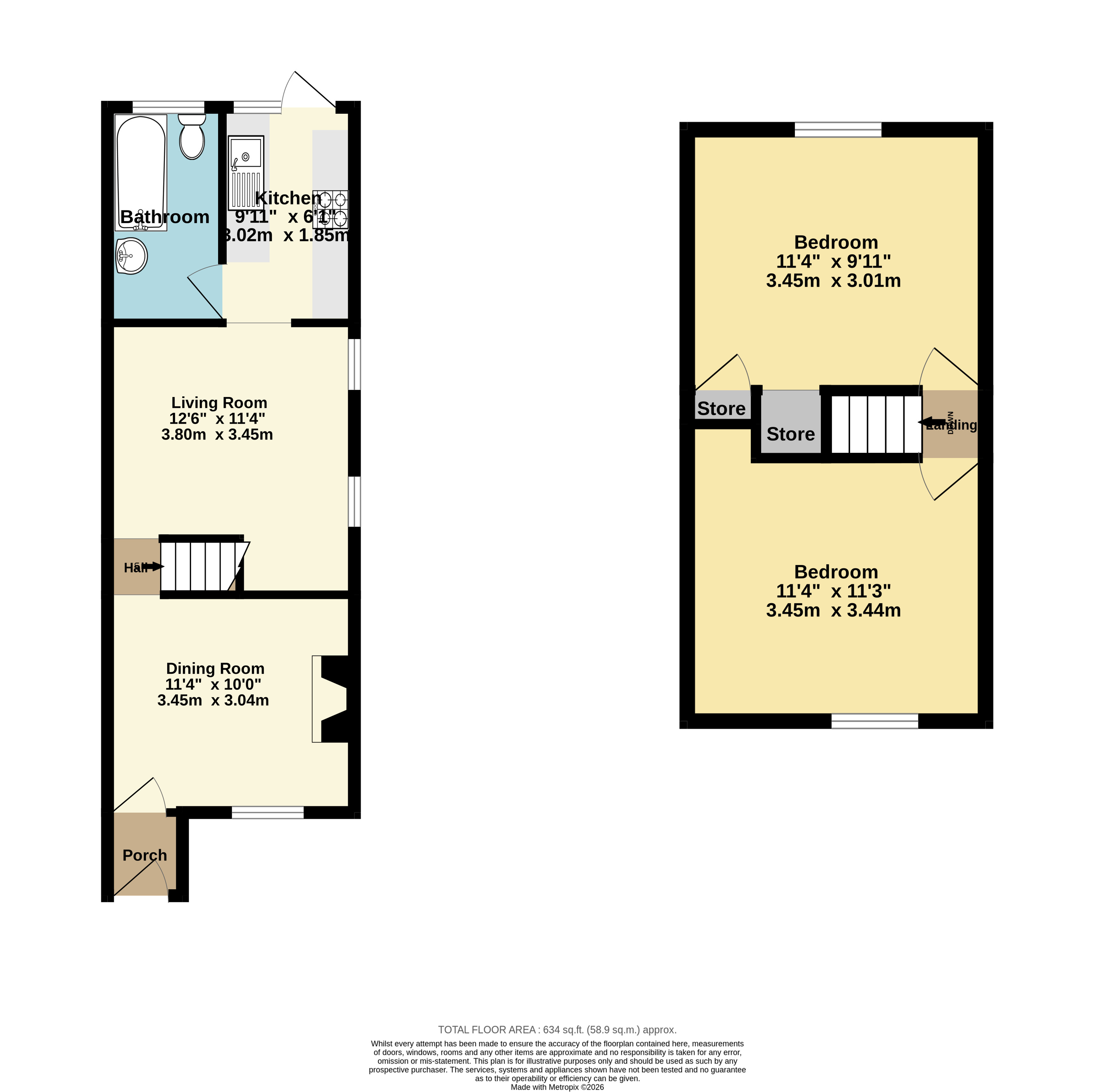 16, Claremont Gardens, Kent floorplan
