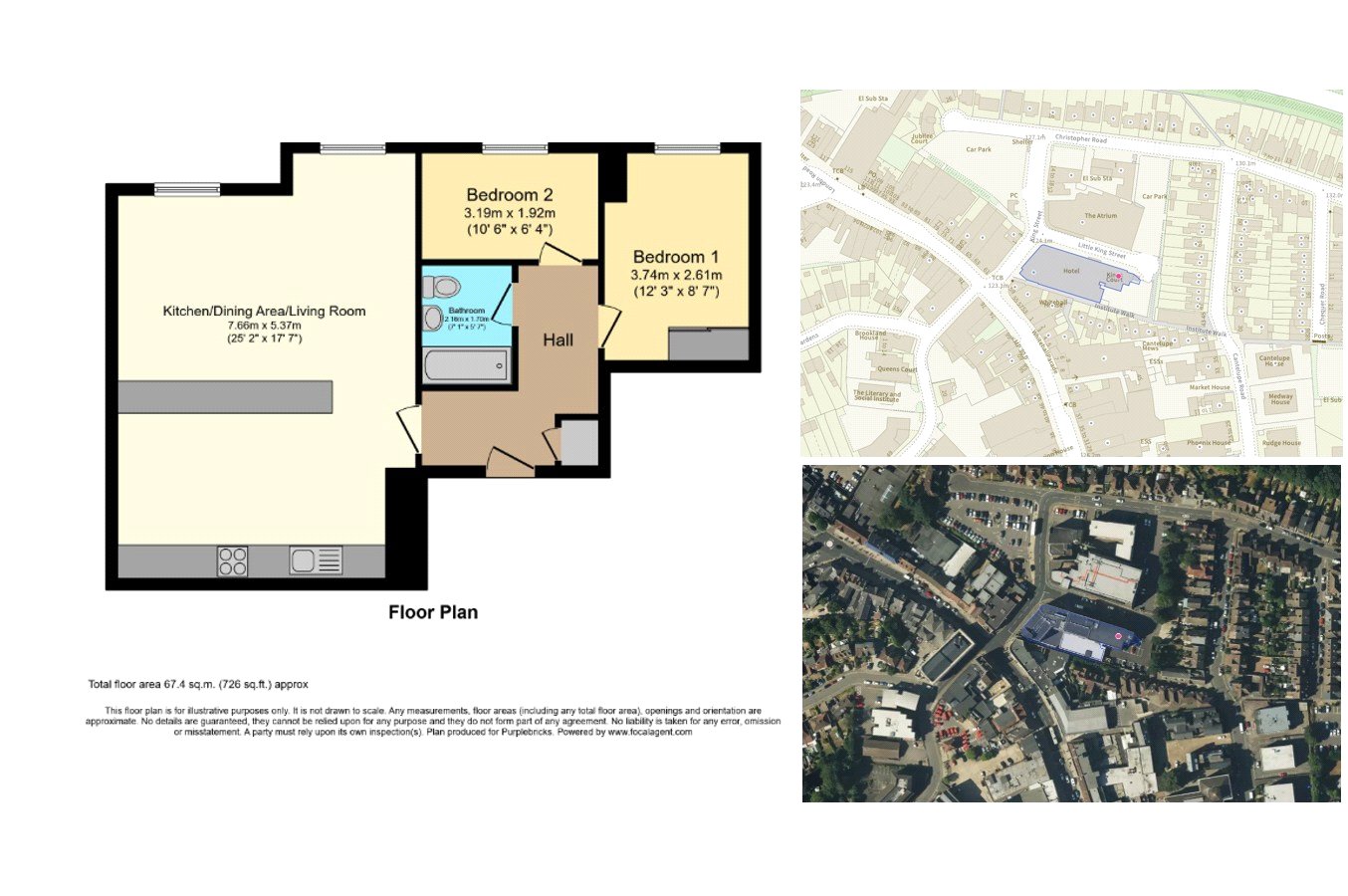 7, Kings Court, East Grinstead floorplan