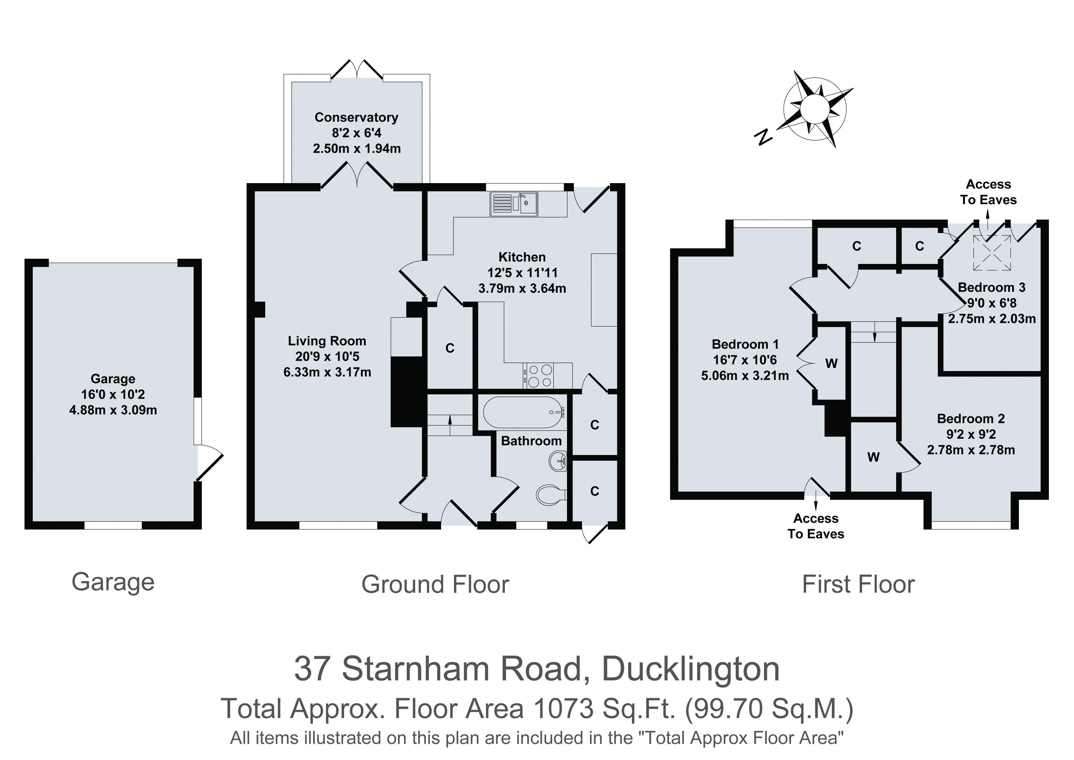 Starnham Road, Ducklington, Witney OX29, 3 bedroom terraced house for