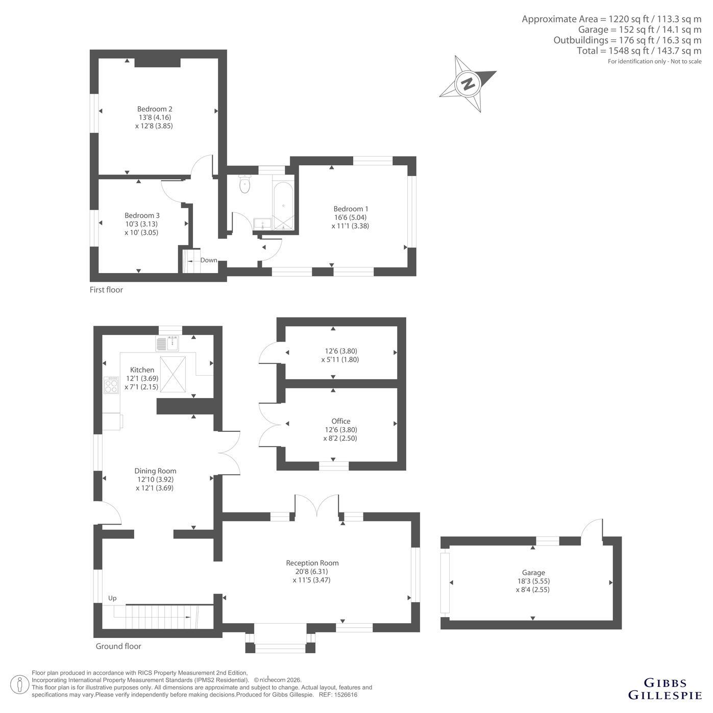 Coppermill Lock, Harefield floorplan