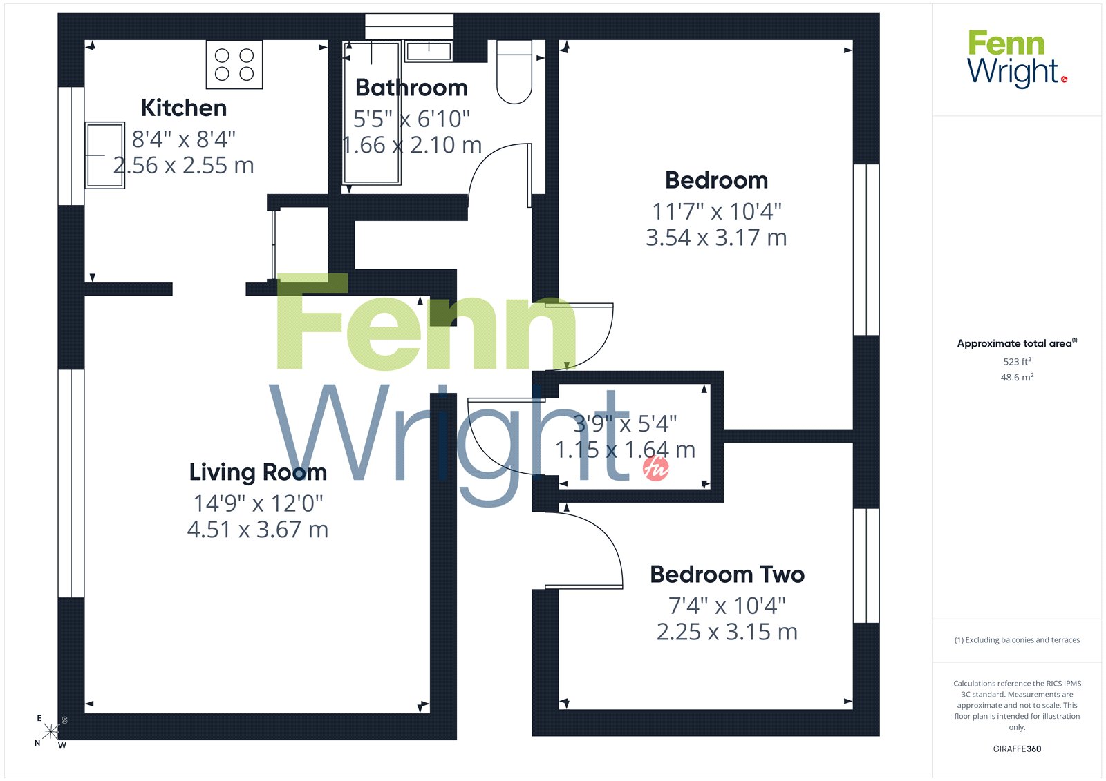 19, Churchman Close, Woodbridge floorplan