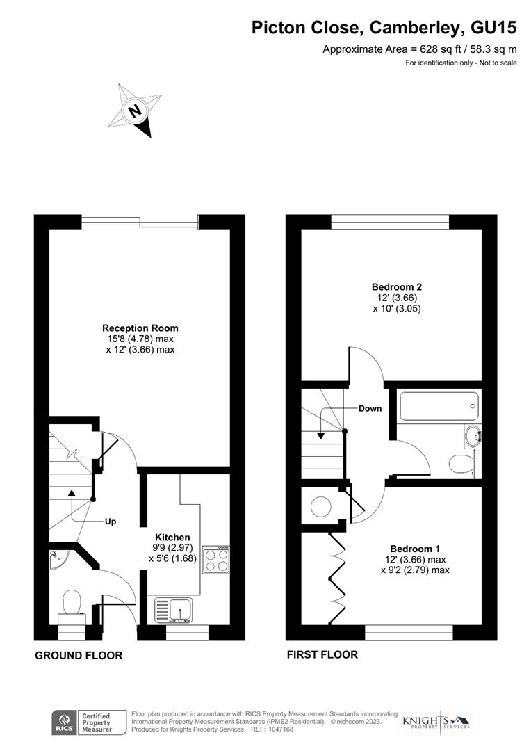 9, Picton Close, Camberley floorplan