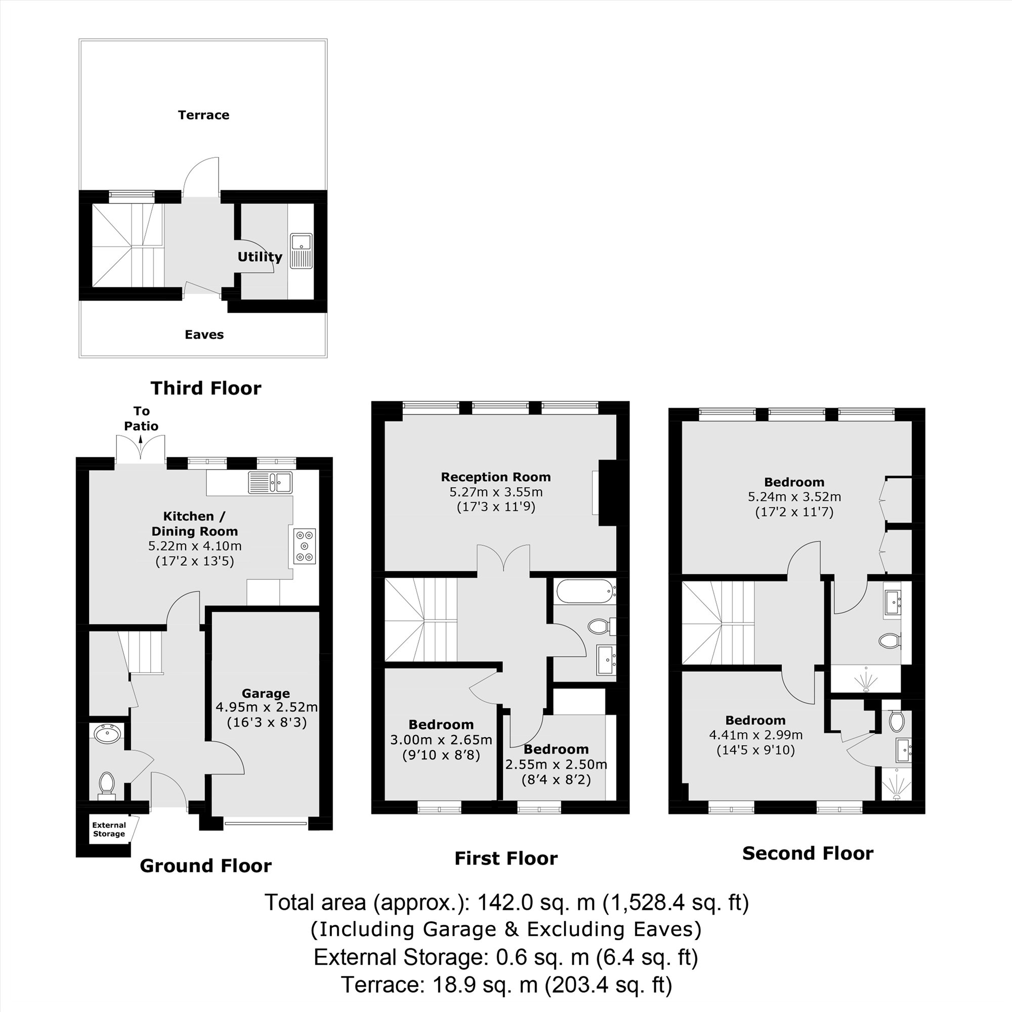 28, Beaufort Road, Twickenham floorplan