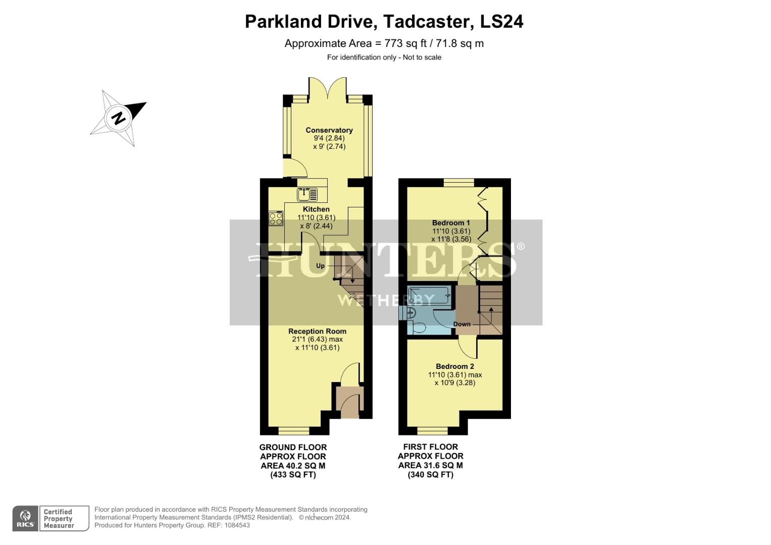 52, Parkland Drive, Tadcaster floorplan