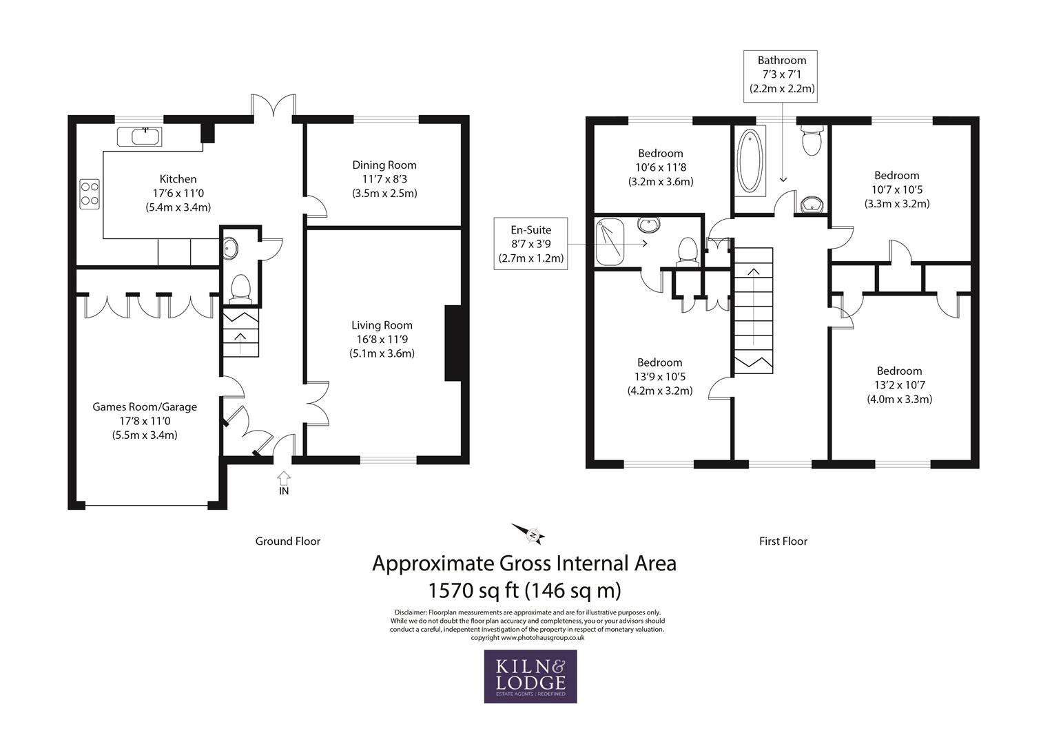 88, Linnet Drive, Chelmsford floorplan