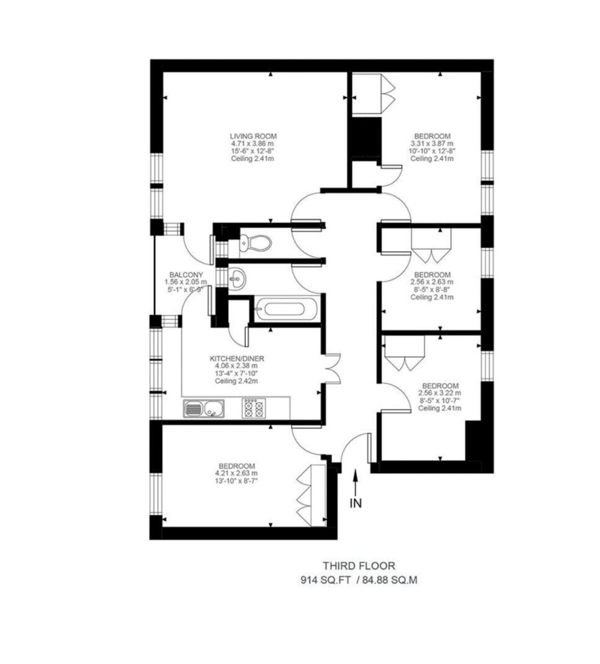 Winterfold Close, London floorplan