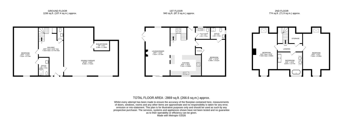 Ty Dyffryn, Milford Haven floorplan