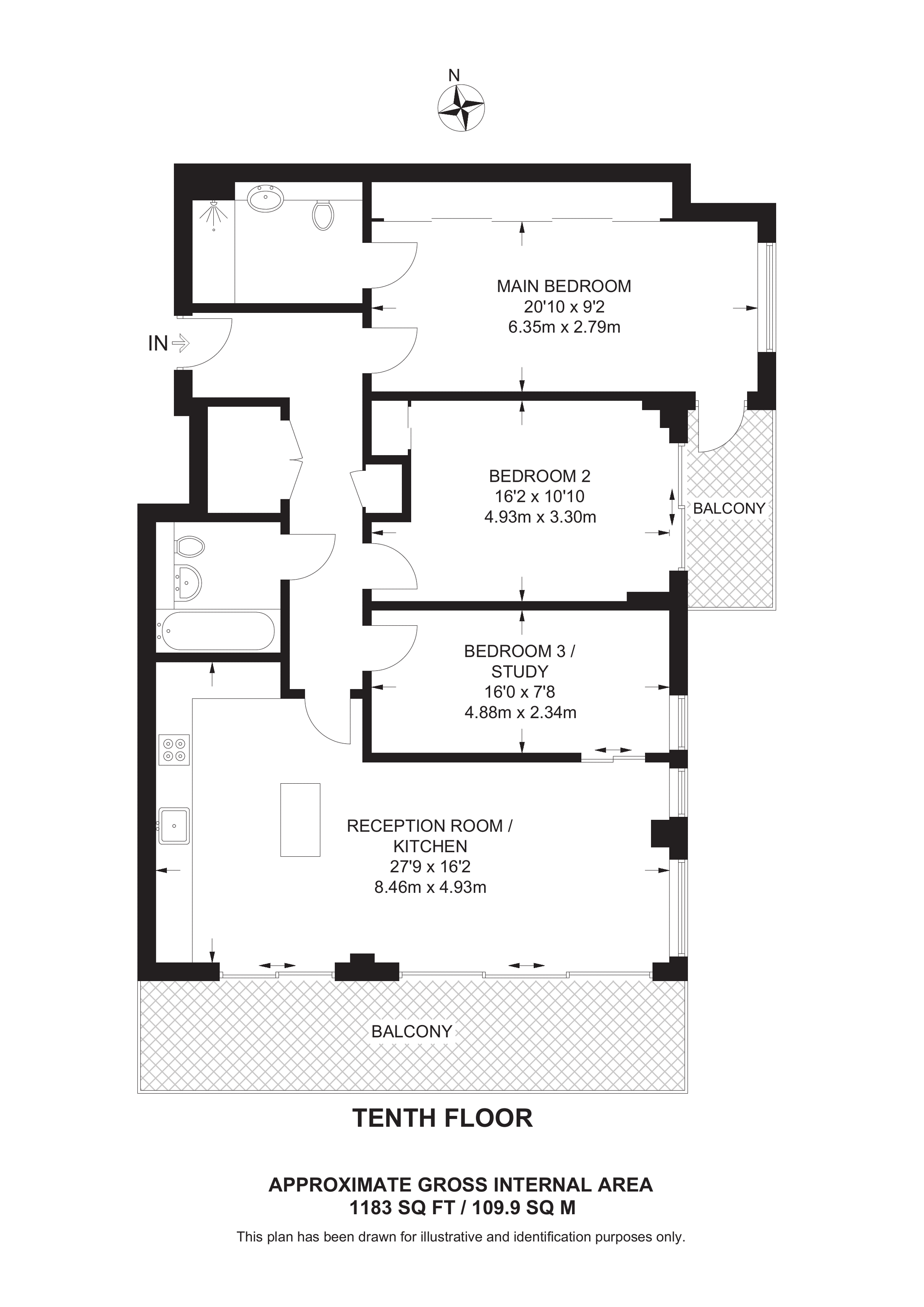 Royal Mint Street, Tower Hill floorplan