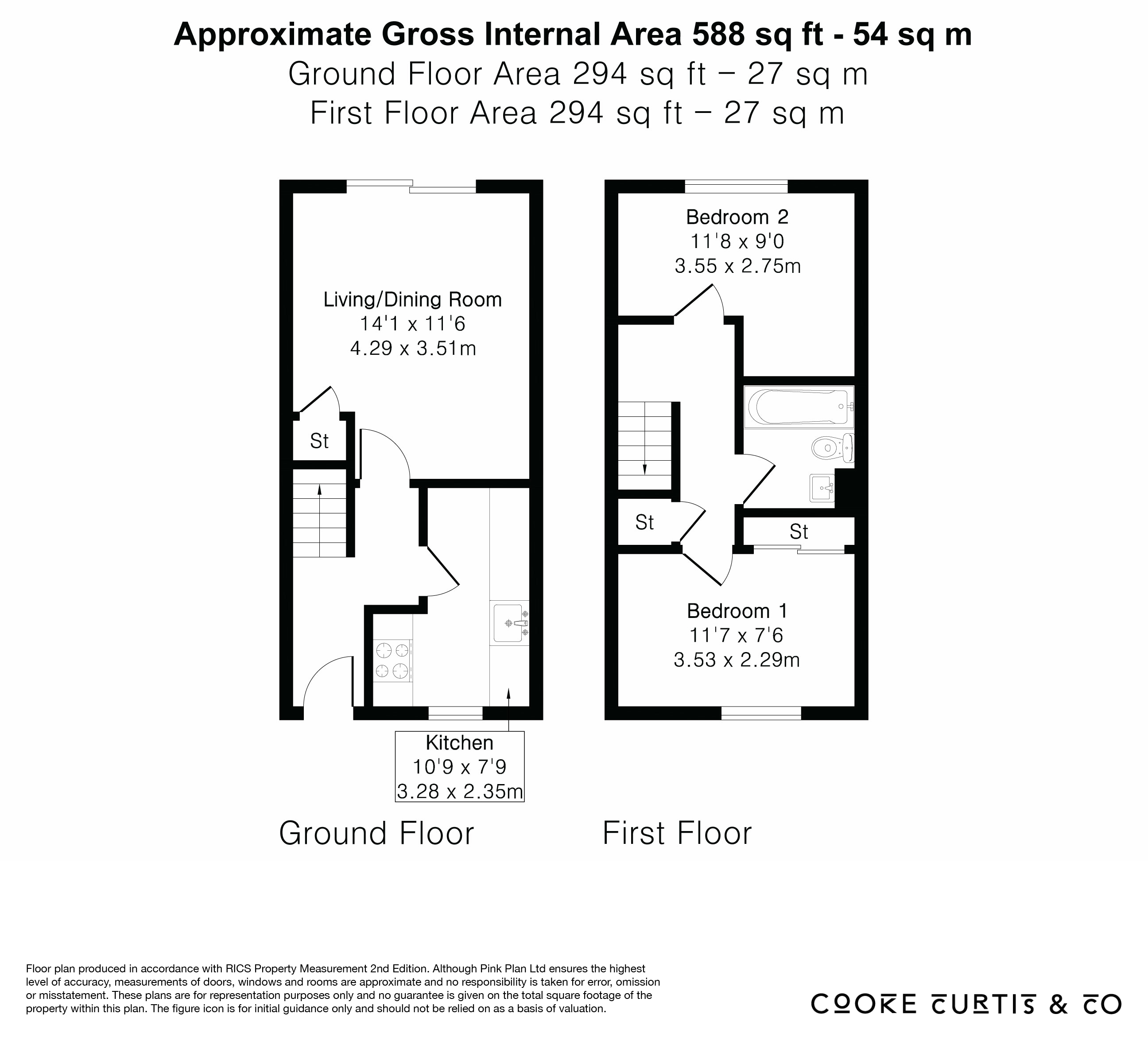 50, Church Street, Cambridge floorplan