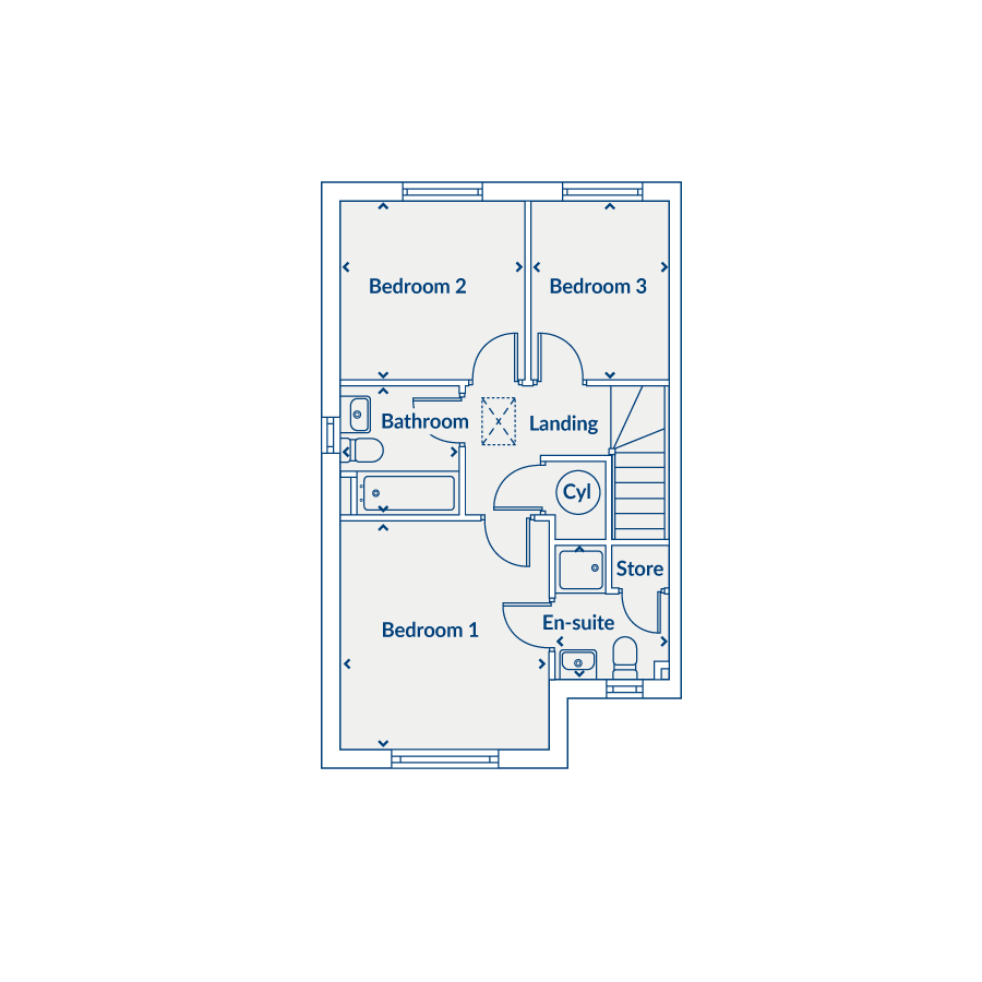 Plot 116, Bothwell Road, Hamilton floorplan