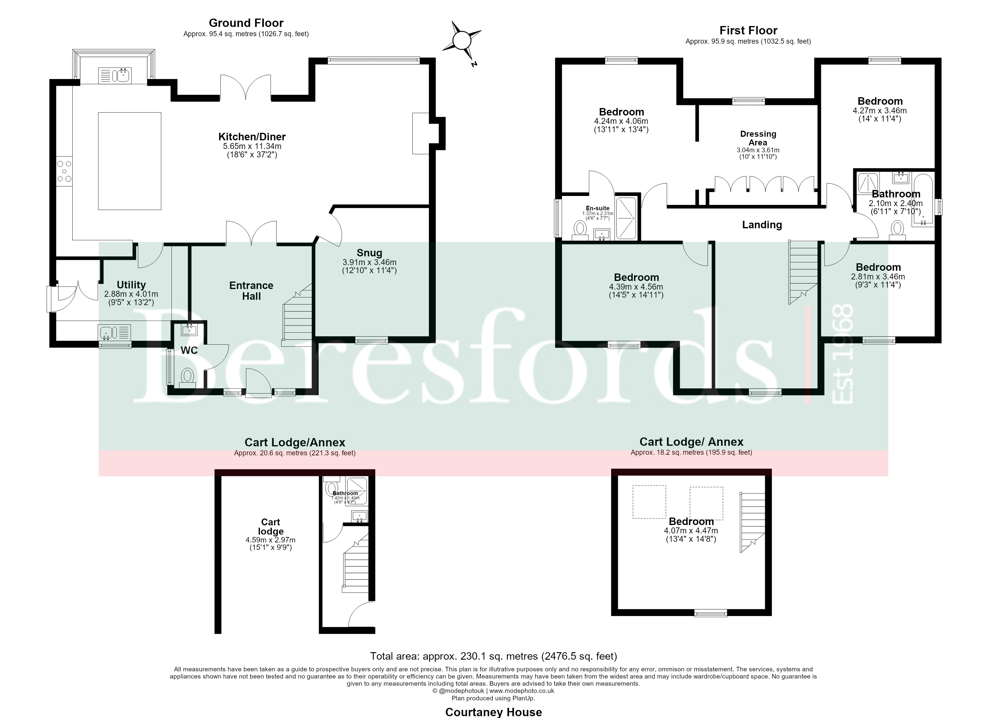 Courtenay House,, Shalford Road, Essex floorplan