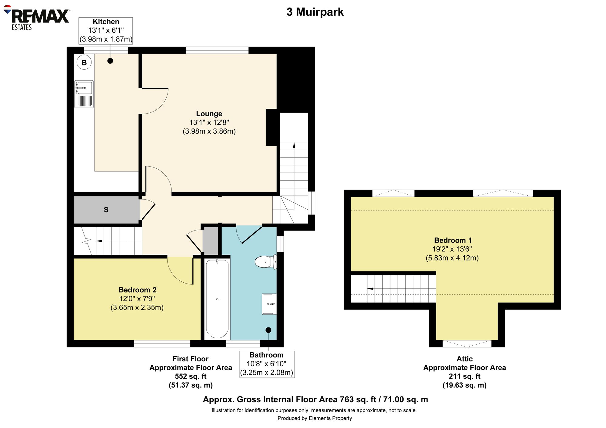 3 Muirpark, Dalkeith floorplan